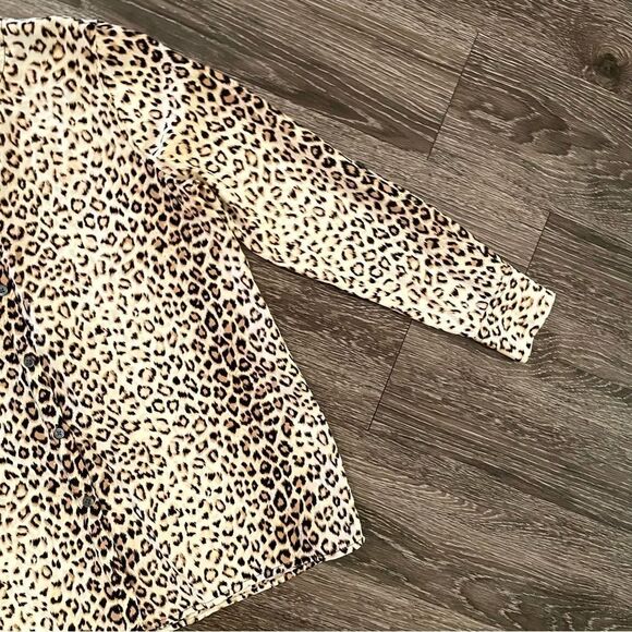 Equipment leopard silk blouse - Picture 4 of 7